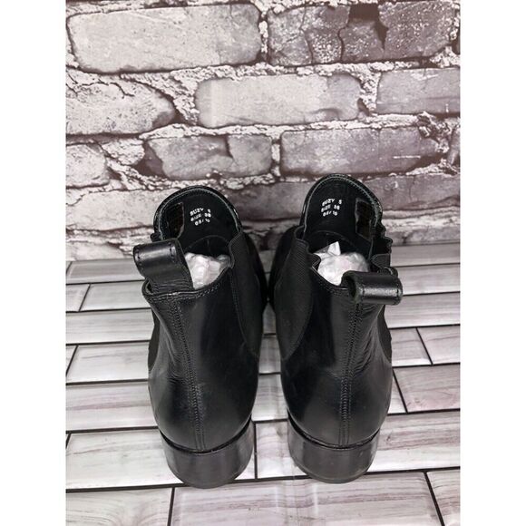 Melvin & Hamilton Suzy Black Leather Chelsea Pull On Boots Women Sz 38EU/7.5M US - Picture 5 of 16